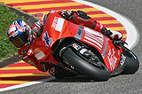 Casey Stoner al Mugello nel 2008, ingrandisci la foto