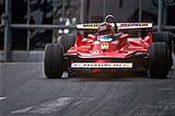 Gilles Villeneuve a Montecarlo, ingrandisci la foto